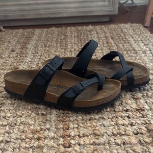 Birkenstock Black Strappy Sandals
